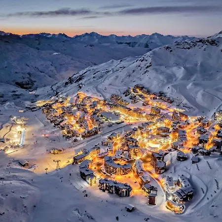 아파트 Heart Of Val Thorens, Apt, Balcony Views 발토랑스